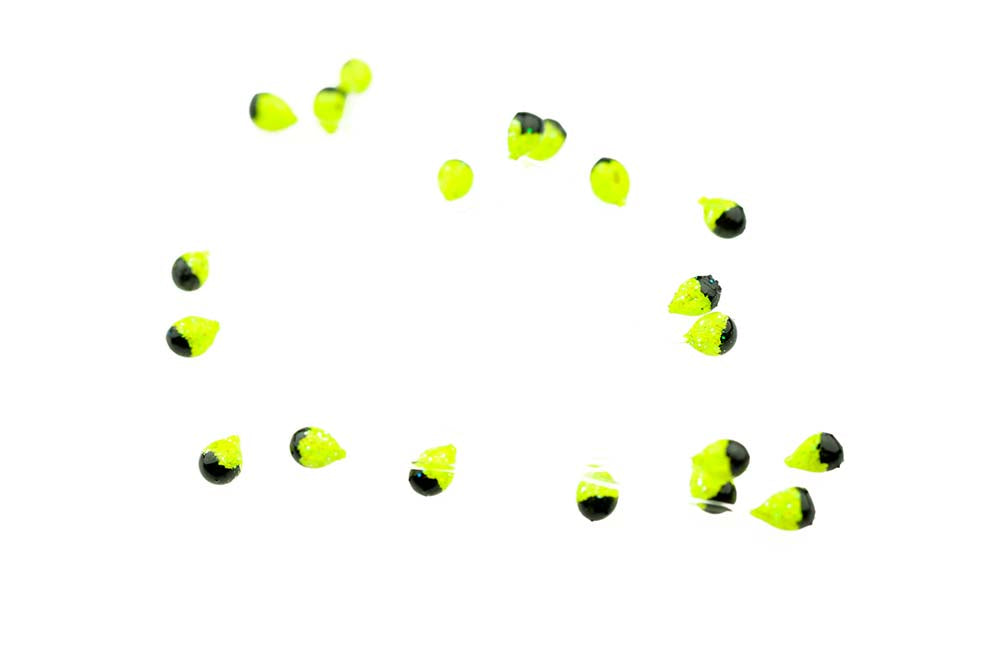 Shrimp and crab Eyes - Chartreuse