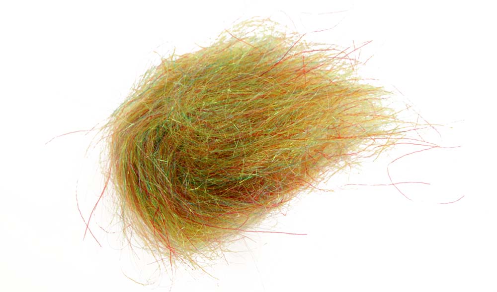 Streamer Head Dubbing - Rainbow