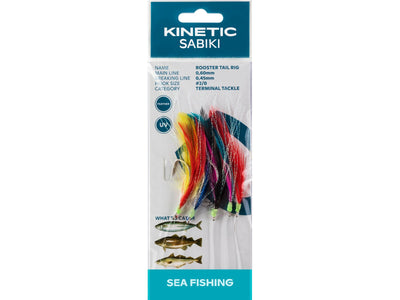 Du tilføjede <b><u>Kinetic Sabiki Rooster Tail 130Cm</u></b> til kurven.