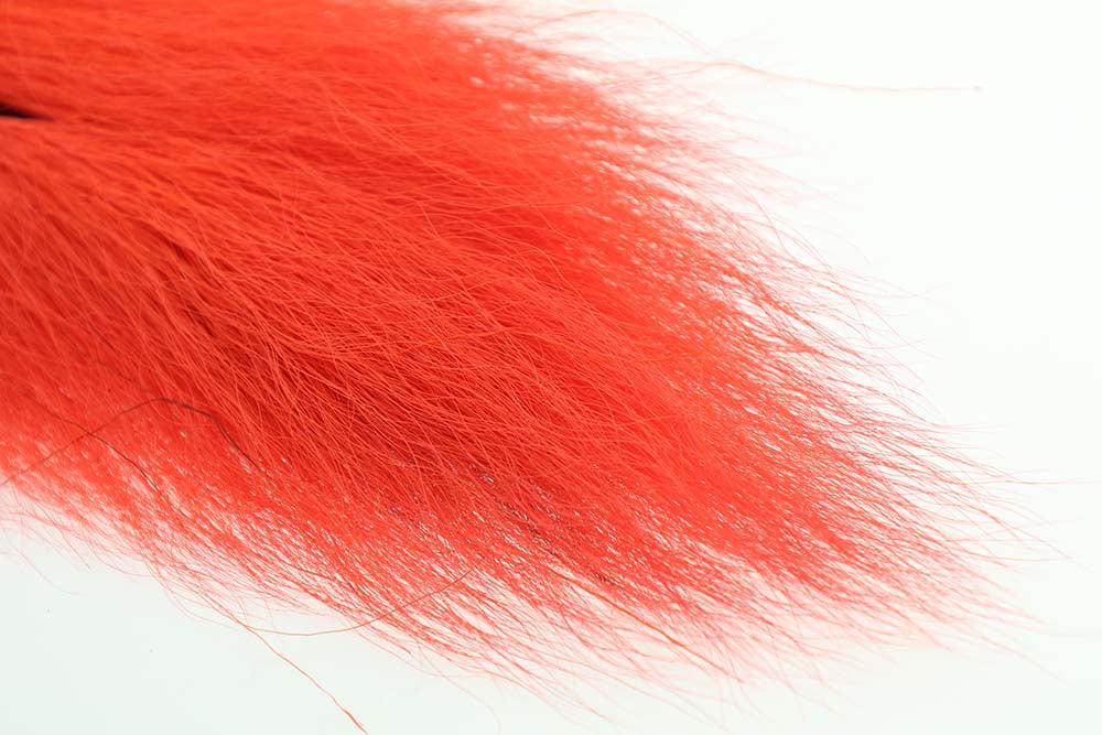 Bucktail Pieces - Fl. Fire Orange