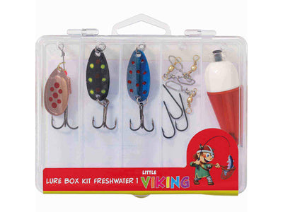 Du tilføjede <b><u>Little Viking Lure Box Kit Freshwater</u></b> til kurven.