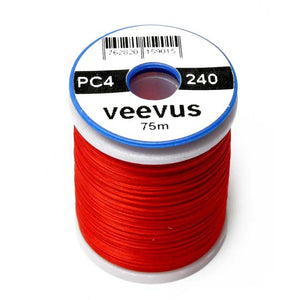Du tilføjede <b><u>Veevus Power Thread - Red</u></b> til kurven.