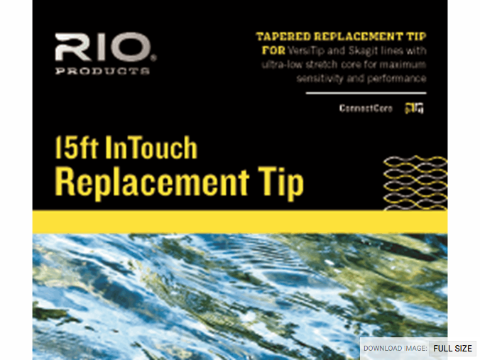 Replacement Tips Float 15ft 4,6m Fluegrej RIO