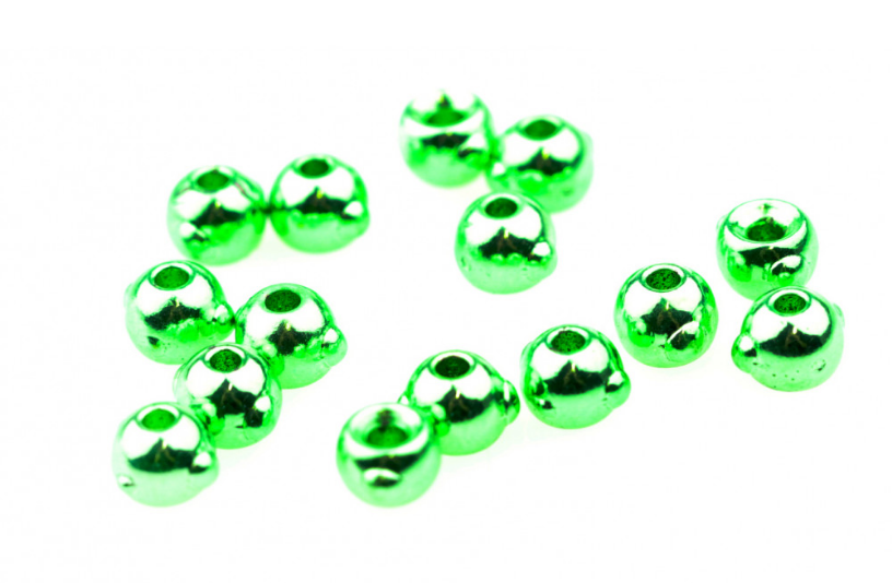 Nymph Head Tungsten Beads - Caddis Green