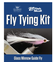 Fly Tying Kit: Fish-Skull Glass Minnow Guide Fly