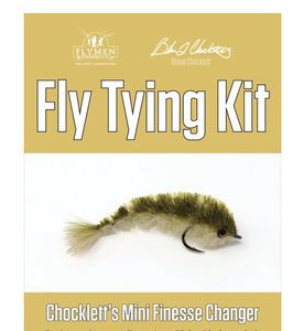 Du tilføjede <b><u>Fly Tying Kit: Chocklett’s Mini Finesse Changer</u></b> til kurven.