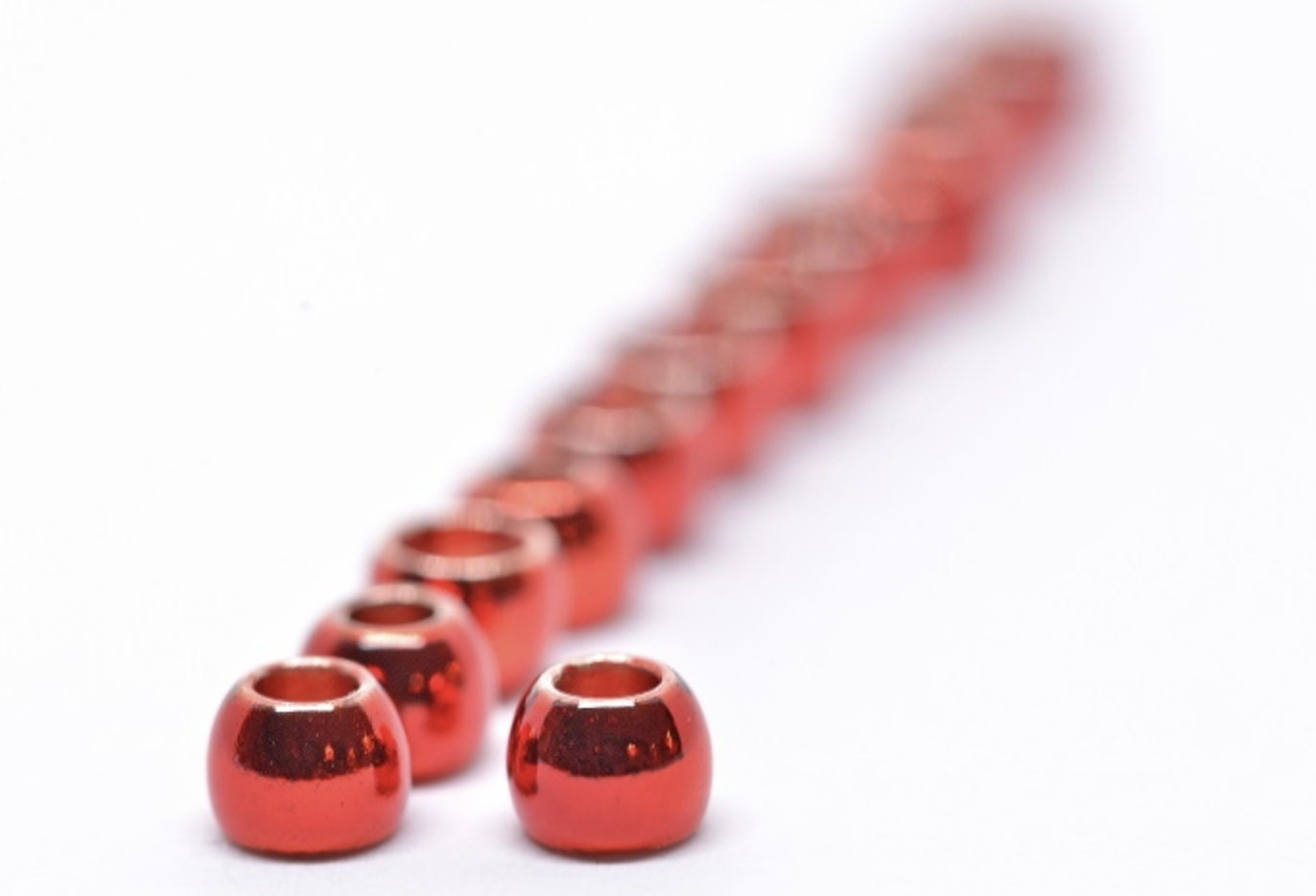 Futurefly Tungsten Beads - Metallic Red