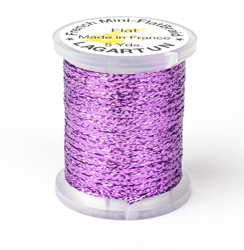 French Mini Flatbraid - Lilac