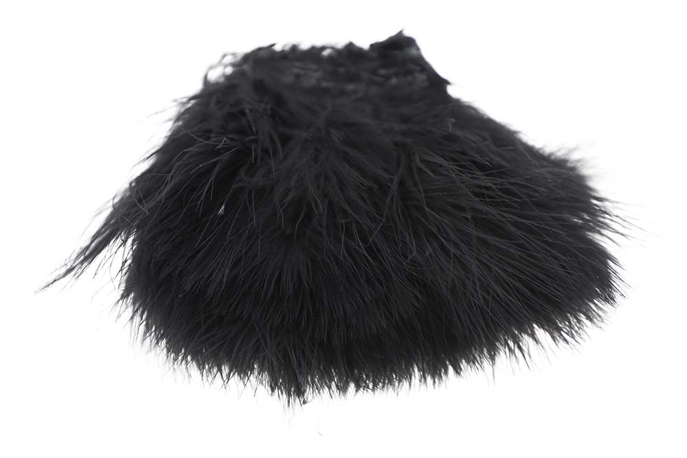 Strung/Blood Quill Marabou - Black