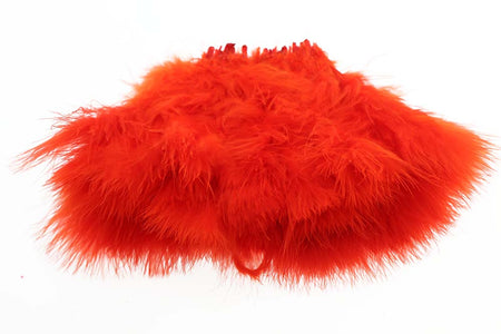 Du tilføjede <b><u>Strung/Blood Quill Marabou - Fl. Fire Orange</u></b> til kurven.