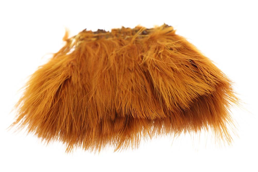 Strung/Blood Quill Marabou - Golden Brown