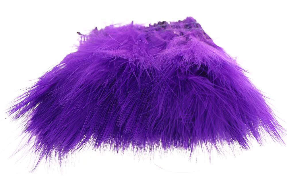 Strung/Blood Quill Marabou - Purple