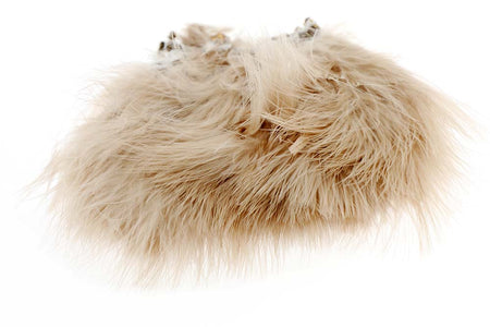 Du tilføjede <b><u>Strung/Blood Quill Marabou - Tan</u></b> til kurven.