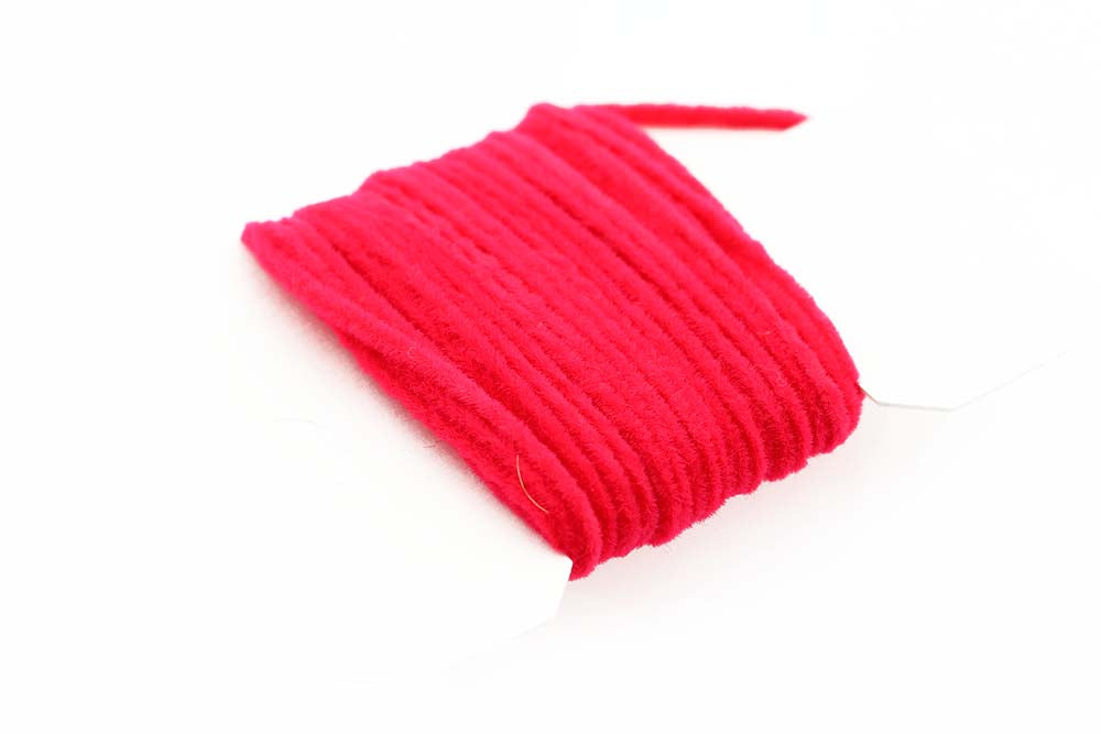 US-Chenille Fl.Red - L