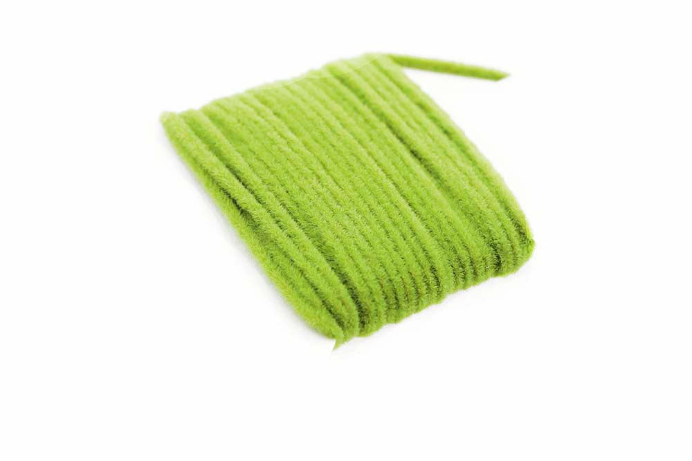 US-Chenille Lt Olive - M