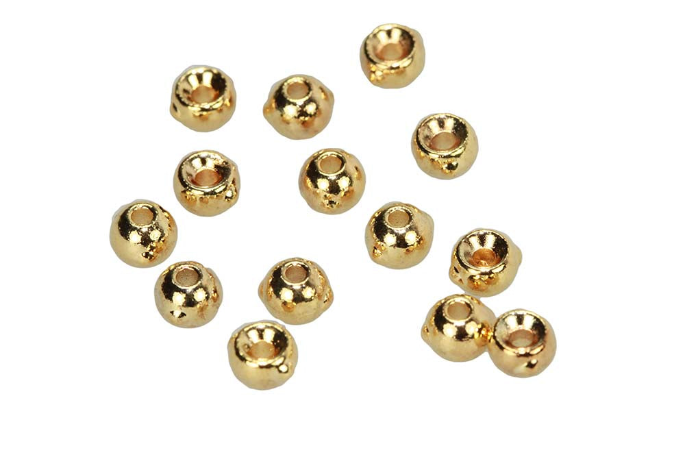 Nymph Head Tungsten Beads - Gold