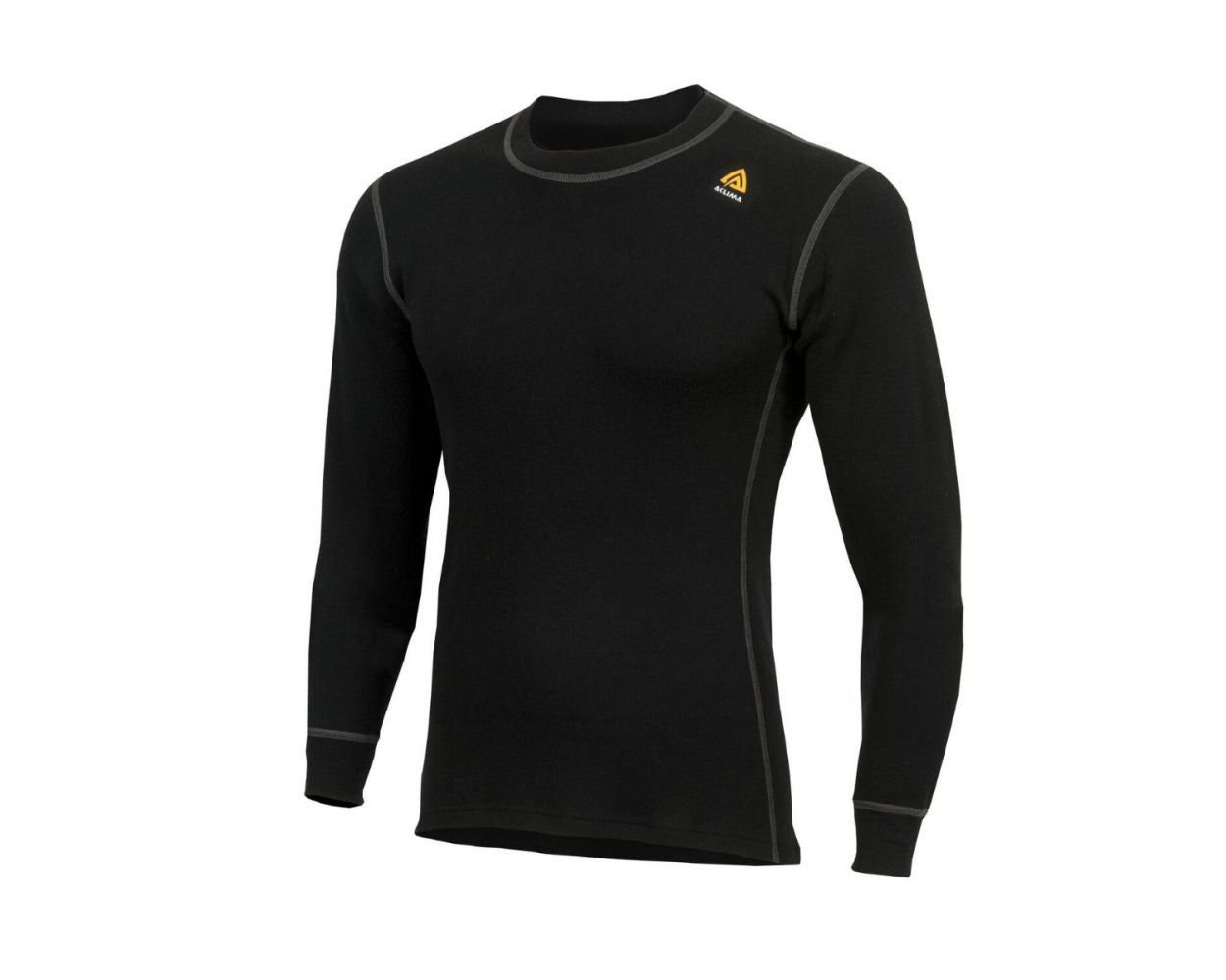 Aclima WarmWool Crewneck (Rund hals) - Black