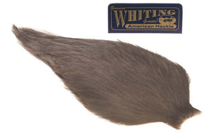Whiting American Rooster cape - Dark Natural Dun