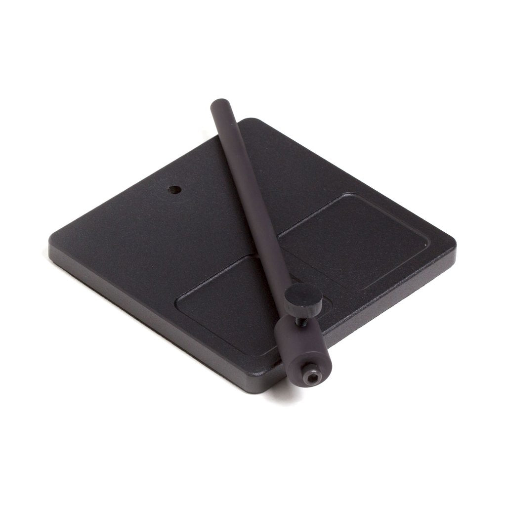 Renzetti - Pedestal Base w/7" Black ann. stem &amp; stem support - Traveler &amp; Tube Vises